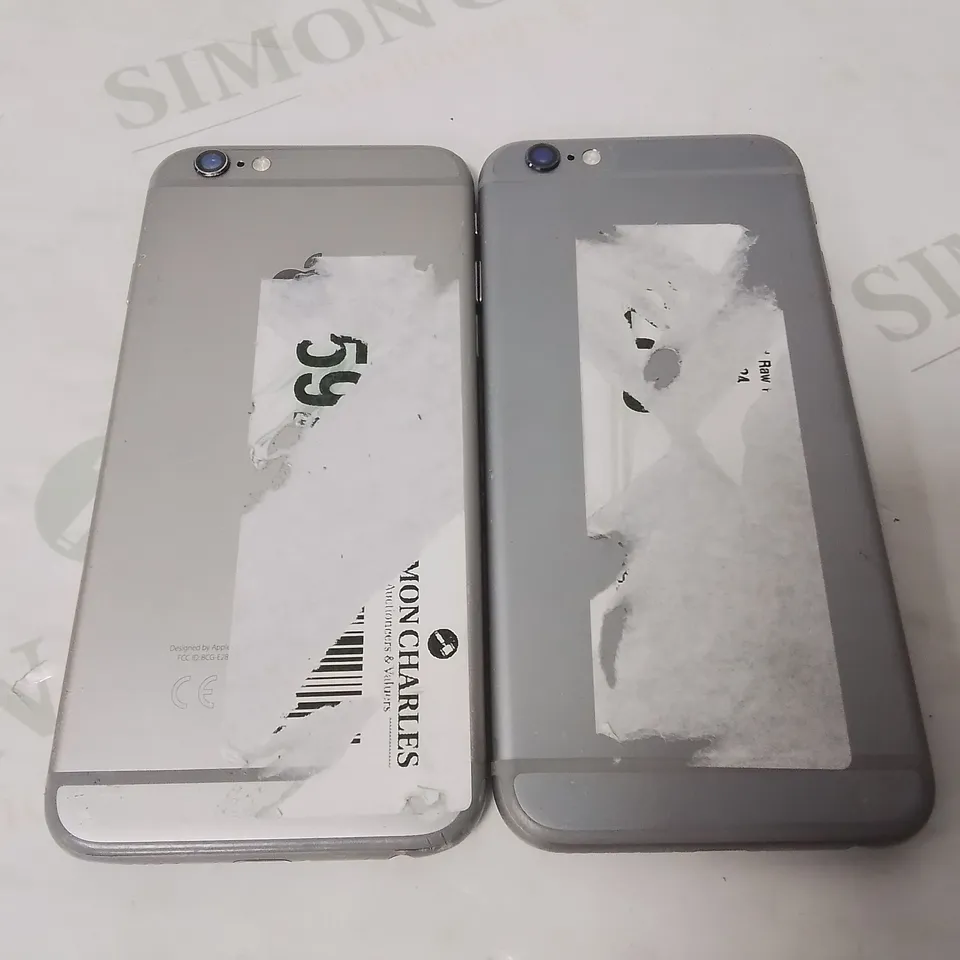 LOT 2 UNBOXED APPLE IPHONE MOBILE PHONES