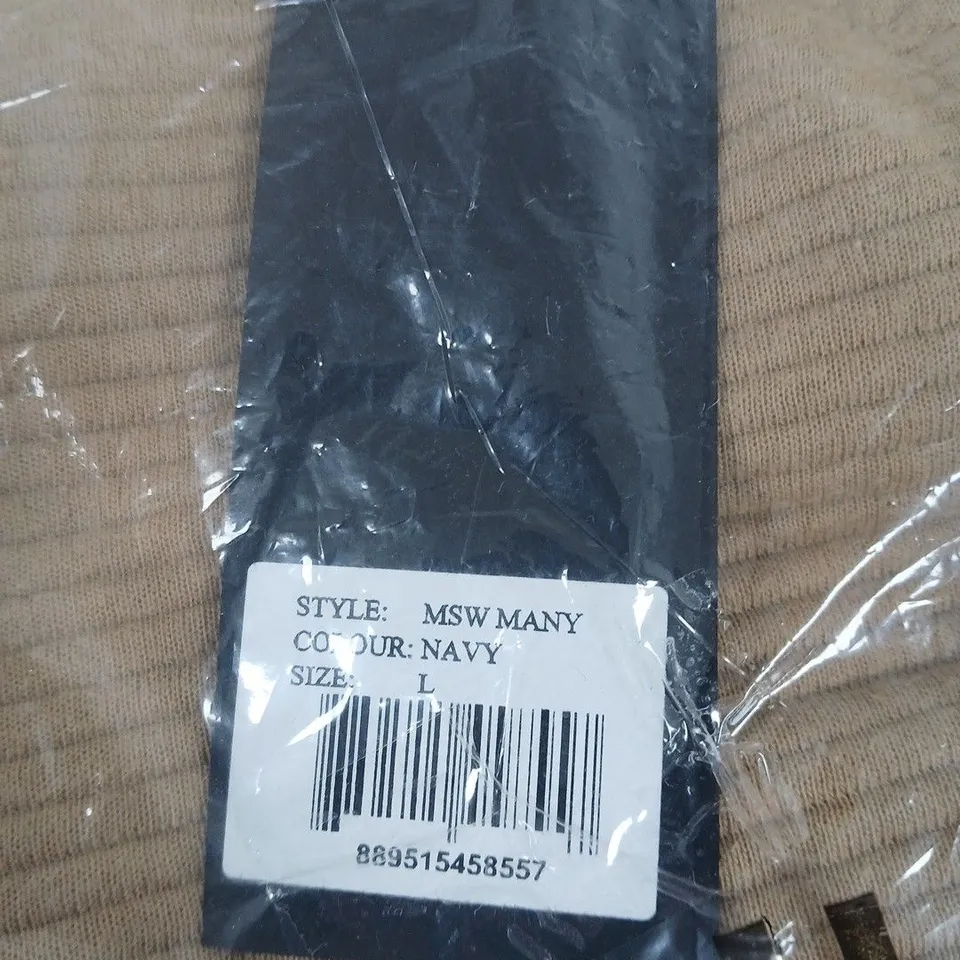 SOUL STAR - NAVY JUMPER, SIZE L
