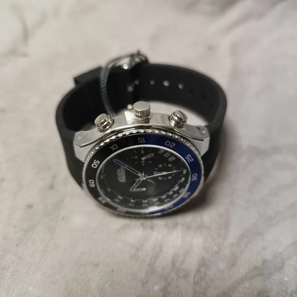 VICKERS ARMSTRONGS HARRIER STEEL BLACK WATCH