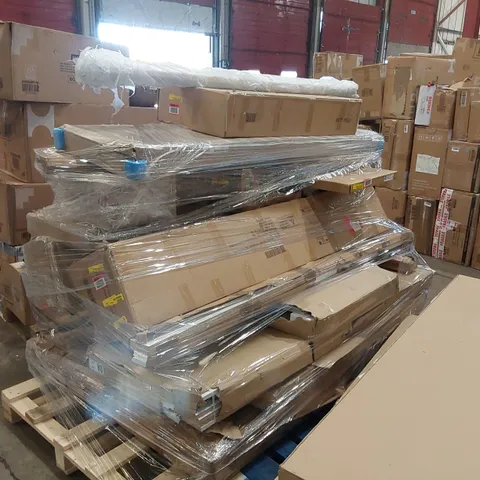 PALLET TO CONTAIN A LARGE ASSORTMENT OF FURNITURE PARTS 