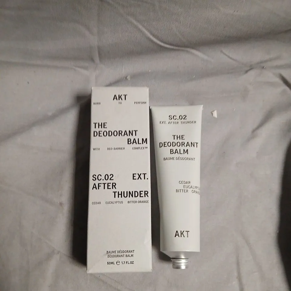 AKT THE DEODORANT BALM – AFTER THUNDER SC.02, 50ML