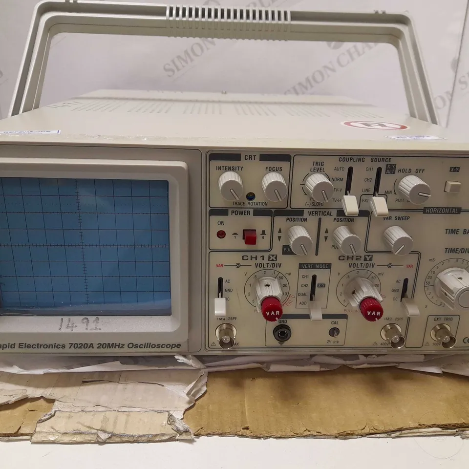 RAPID ELECTRONIC 7020A 20MHZ OSCILLOSCOPE 
