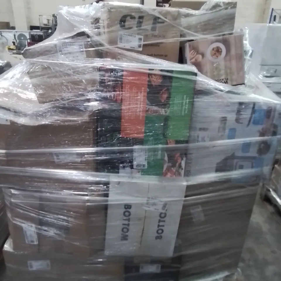 PALLET OF APPROXIMATELY 26 UNPROCESSED RAW RETURN HOUSEHOLD AND ELECTRICAL GOODS TO INCLUDE;