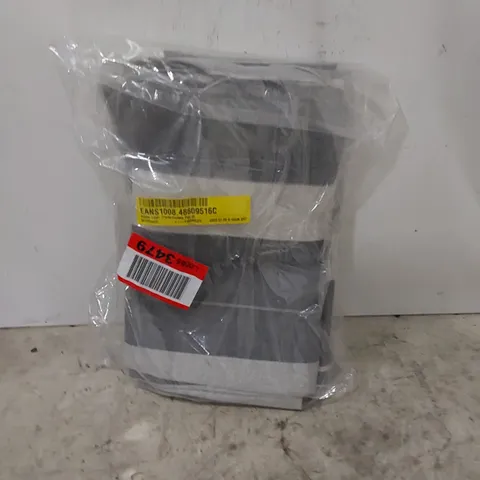 BAGGED ASHLEI SHEER EYELET CURTAIN PAIR - GREY // SIZE UNSPECIFIED 
