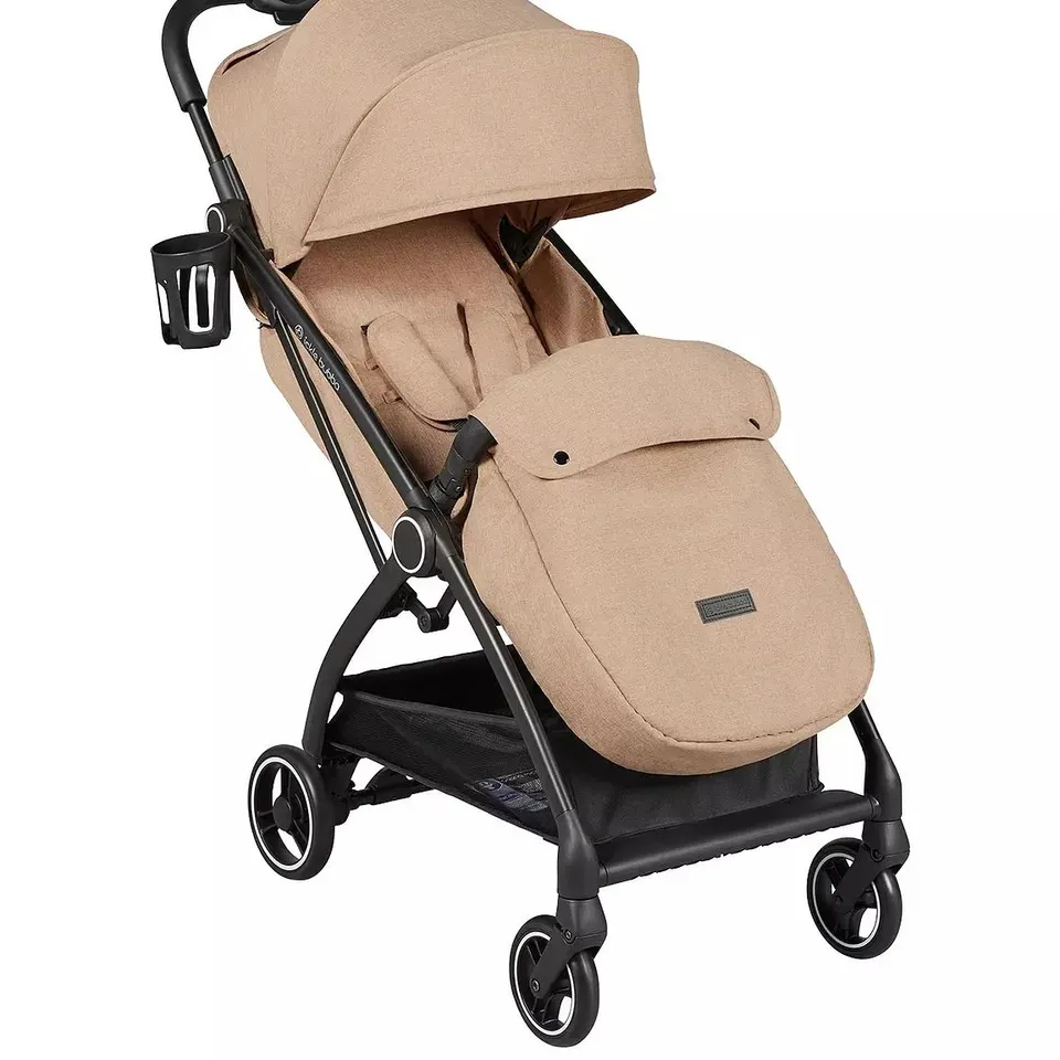 ICKLE BUBBA ARIES MAX AUTOFOLD STROLLER - BISCUIT RRP £179