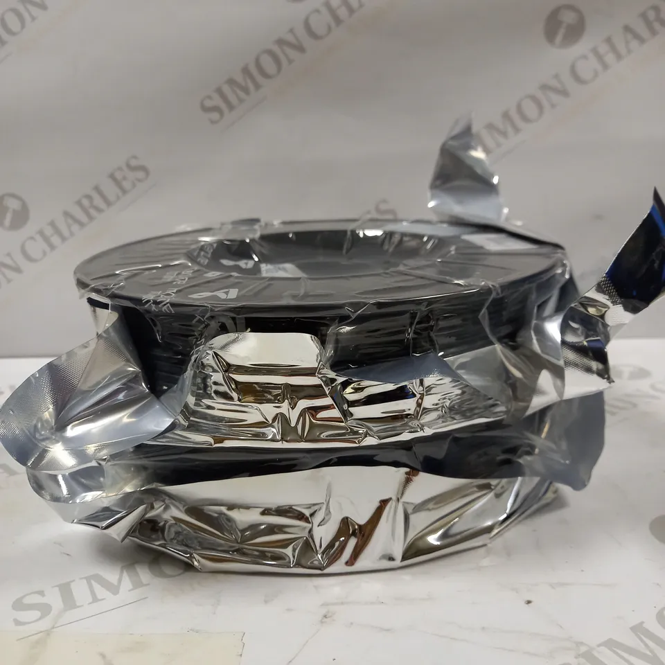 APPROXIMATELY 6 SHEETS OF MULTICOLOURED PERSPEX AND 2 500G REELS OF UP FILA 3D FILAMENT IN BLACK ABS COLLECTION ONLY