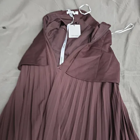 ARRANGE BURGUNDY DRESS – UK 10 
