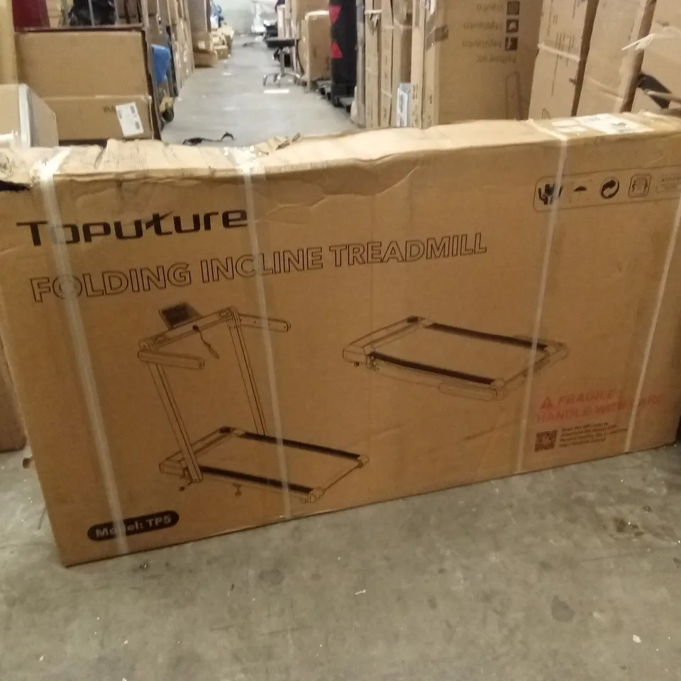 BOXED TOPUTURE TP5 FOLDING INCLINE TREADMILL 