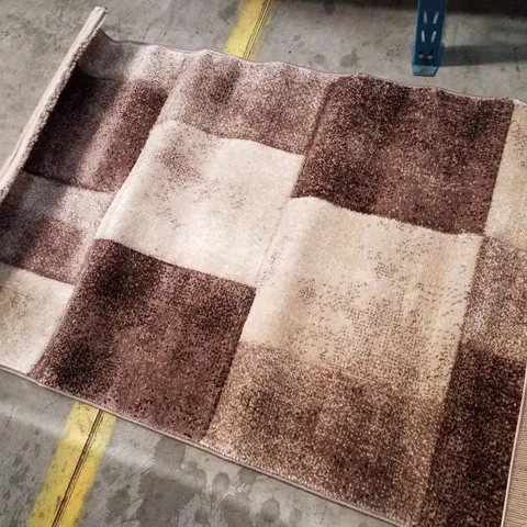 BRAND NEW PACO HOME INFERNO 4488 RUG IN BROWN - 80×150CM