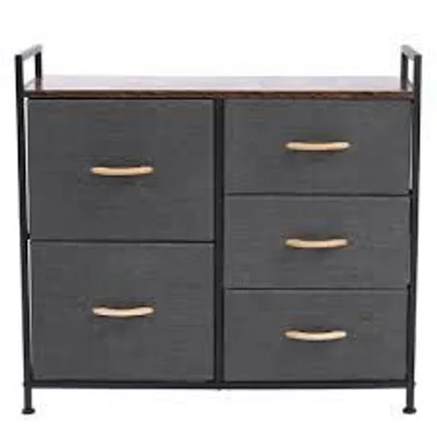 BOXED BATISTA 5 DRAWER DRESSER (1 BOX)