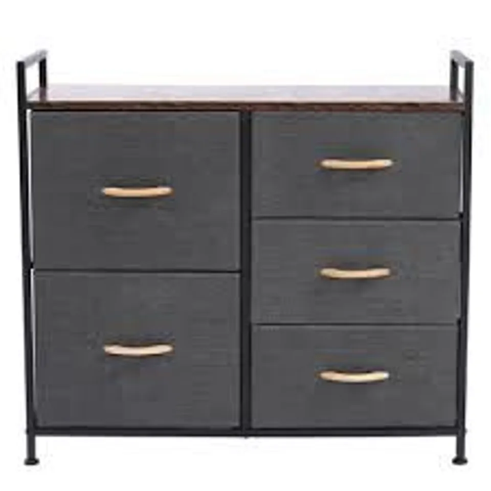 BOXED BATISTA 5 DRAWER DRESSER (1 BOX)