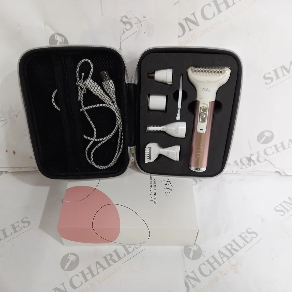 BOXED TILI 5-IN-1 MULTI-FUNCTIONAL HAIR REMOVAL KIT PINK