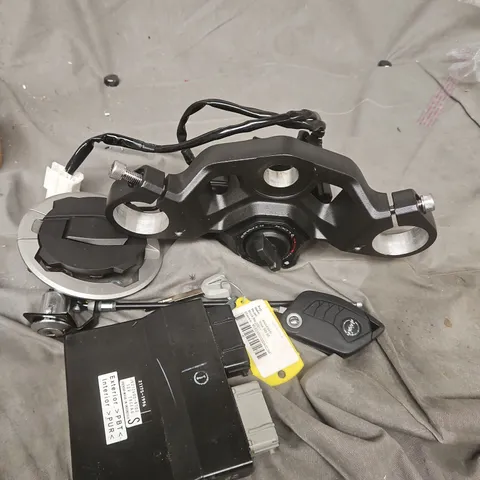 STEERING COLUMN CLOCK SPRING ASSEMBLY WITH WIRING HARNESS AND KEY FOBS FOR KAWASAKI NINJA 500 SE 