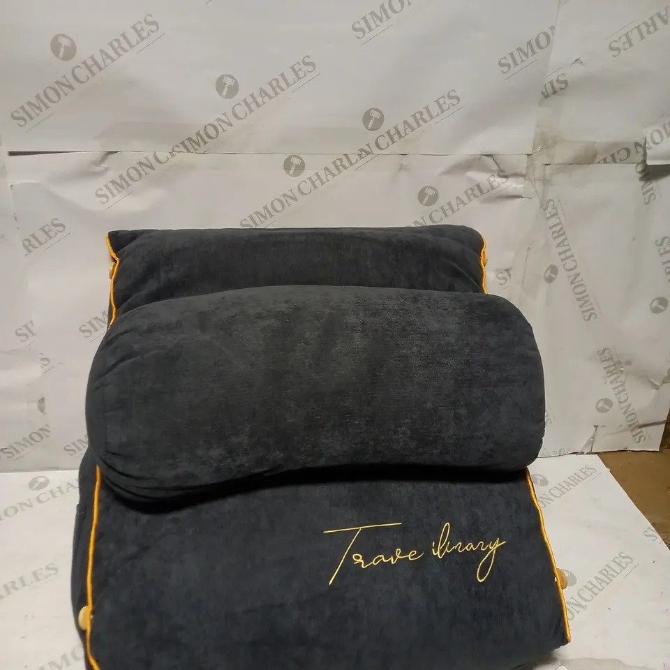 TRIANGLE READING PILLOW SOFA WAIST CUSHION 