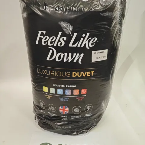 LINENS LUXURIOUS DOUBLE DUVET - 10.5 TOG