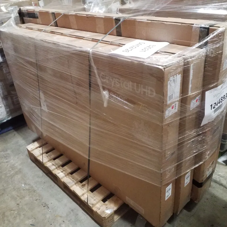 PALLET CONTAINING 4 DAMAGED TVS