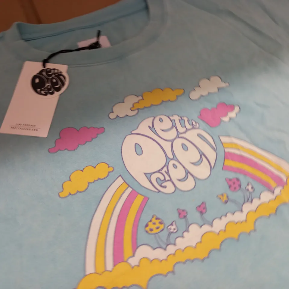 PRETTY GREEN RECORD SLEEVE T-SHIRT - L