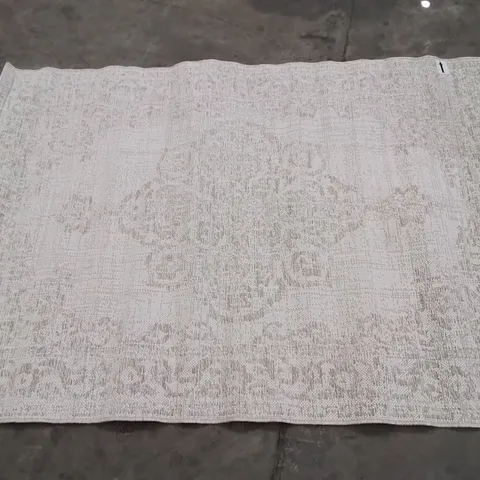 BRIEFIELD INDOOR AND OUTDOOR FLATWEAVE BEIGE RUG