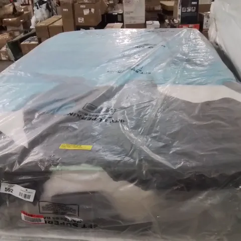 QUALITY BAGGED NOVILLA 27CM ORTHO MEMORY FOAM POCKET SPRUNG ZONED MATTRESS - 120CM SMALL DOUBLE