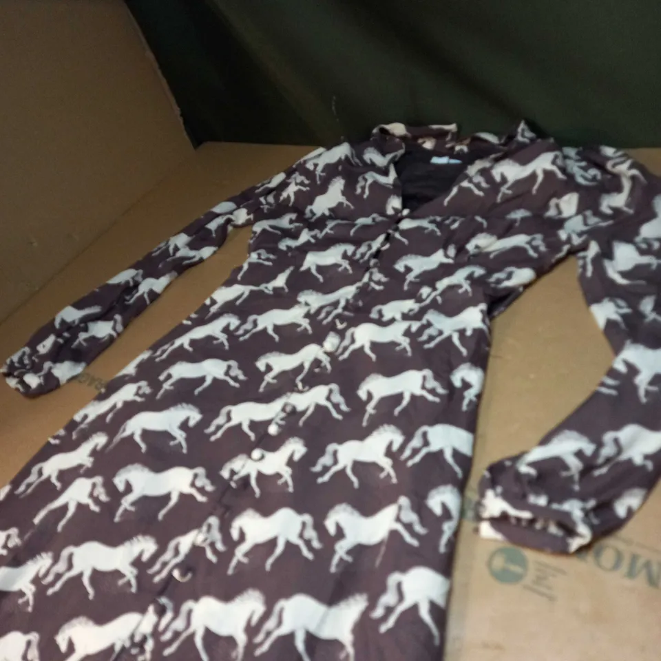 JOANIE ANIMAL PRINT DRESS SIZE 8