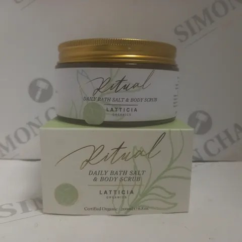 LATTICA RITUAL DAILY BATH SALT & BODY SCRUB 200ML