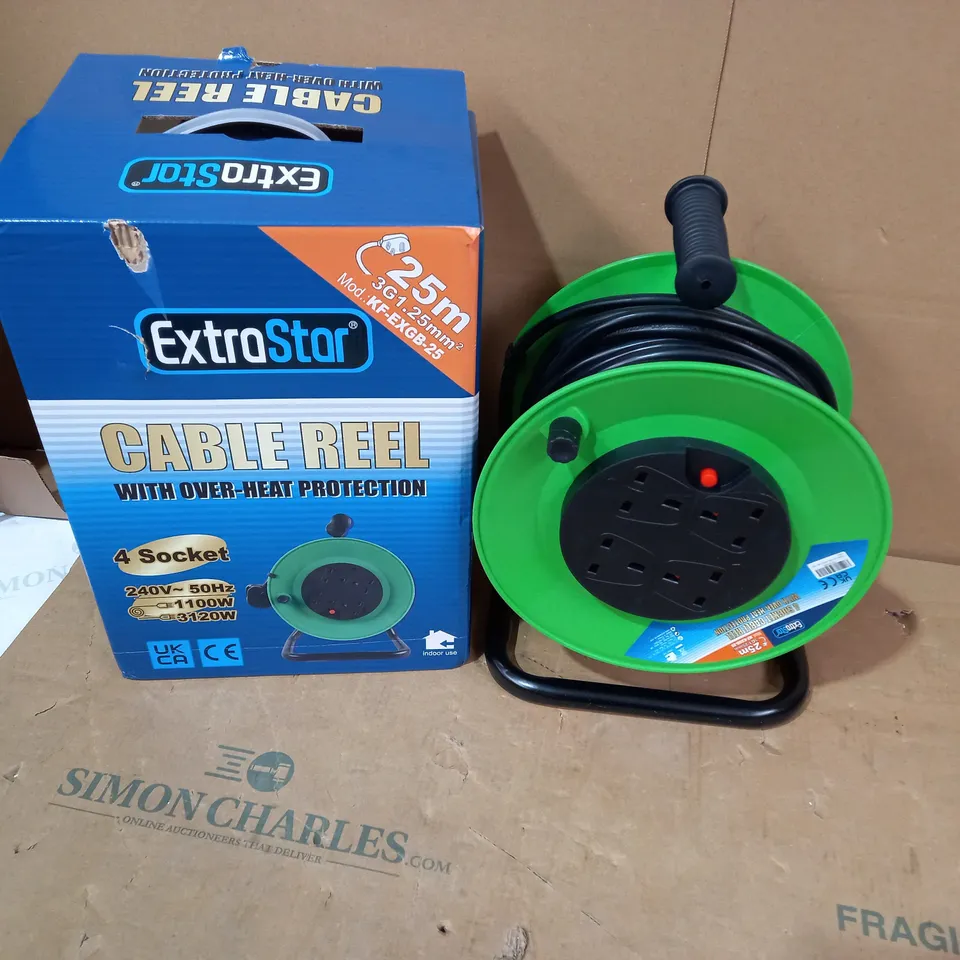 BOXED EXTRA STAR CABEL REEL 