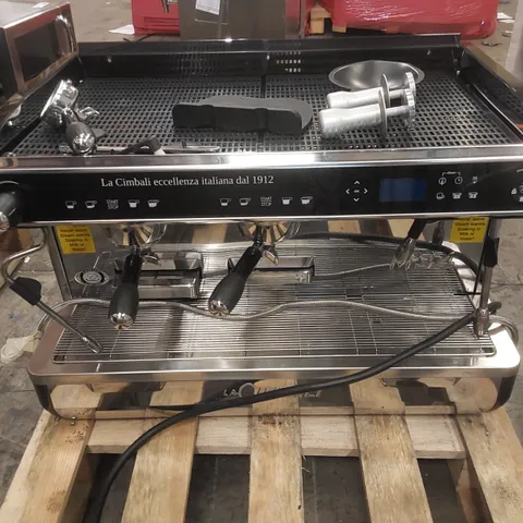 LA CIMBALI M34 COMMERCIAL 2 GROUP ESPRESSO MACHINE WITH ACCESSORIES