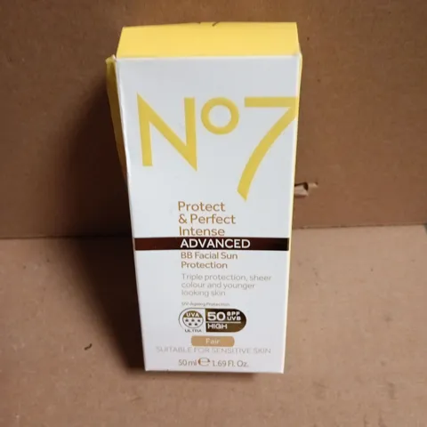NO7 PROTECT & PERFECT INTENSE ADVANCED BB FACIAL SUN PROTECTION – SPF50, 50ML