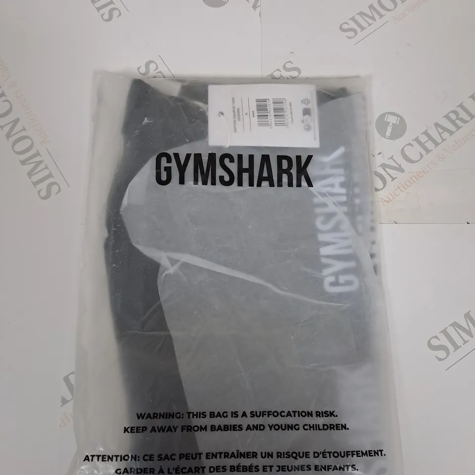 BAGGED GYMSHARK COTTON GRAPHIC TAPE LEGGINGS SIZE M