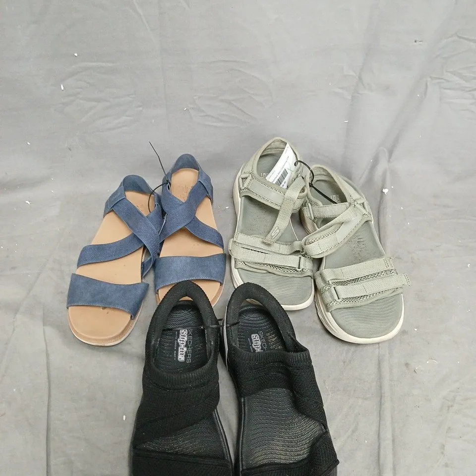 – ASSORTED PAIRS OF SHOES APROXIAMATELY 12 (USED)