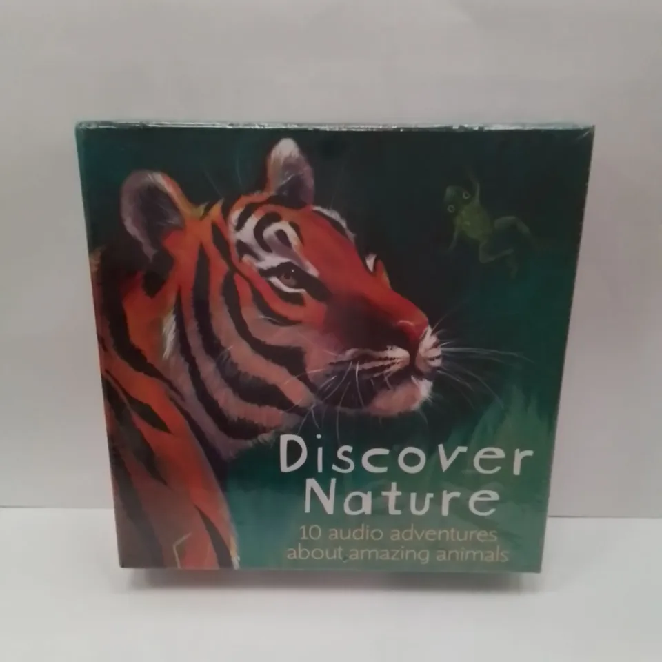 PALLET TO CONTAIN APPROX 7 BOXES OF DISCOVER NATURE AUDIO CD SETS, APPROX 40 SETS PER BOX