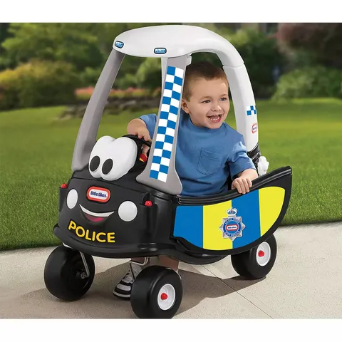 BOXED LITTLE TIKES POLICE PATROL CAR - COLLECTION ONLY