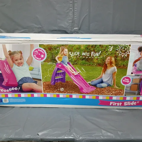 BOXED LITTLE TIKES FIRST SLIDE - PINK/PURPLE