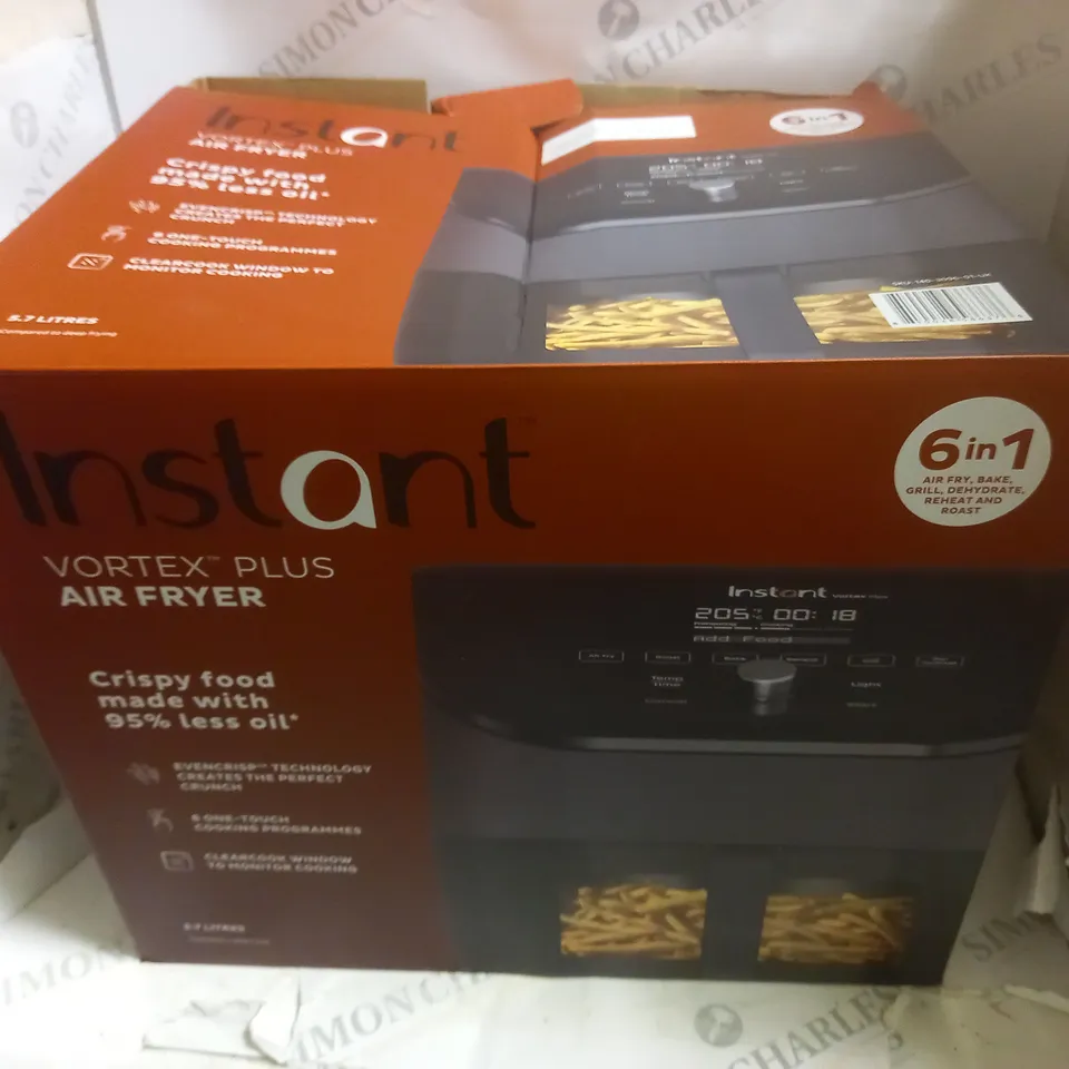 BOXED INSTANT VORTEX 6 IN 1 AIR FRYER