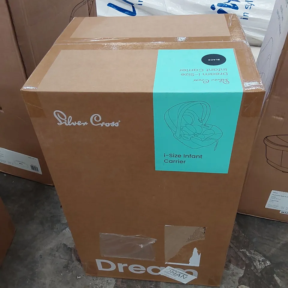 BOXED SILVER CROSS DREAM I-SIZE INFANT CARRIER - BLACK 
