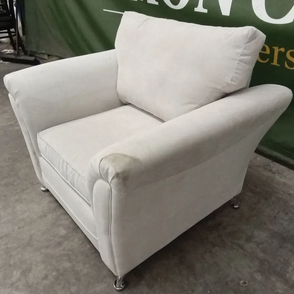DURY FABRIC ARMCHAIR - NATURAL RRP £399