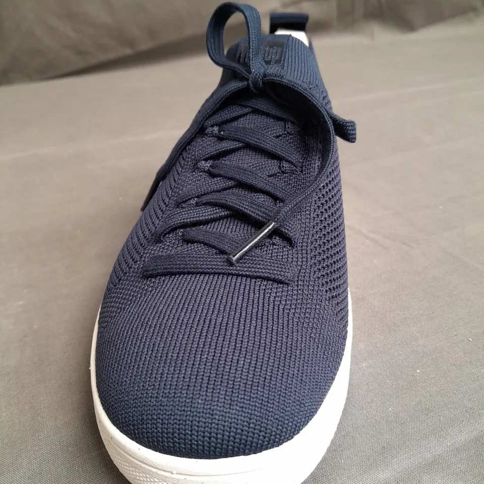 BOXED PAIR OF FITFLOP RALLY MULTI-KNIT SNEAKERS SIZE UK 5.5