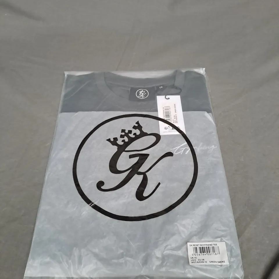 SEALED GYMKING RESET BOYFRIEND TEE SIZE 10