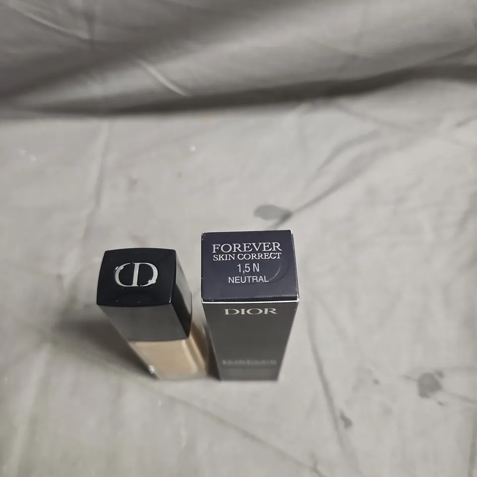 DIOR FOREVER SKIN CORRECT CREAMY CONCEALER – 11ML, SHADE 1.5N NEUTRAL, BOXED