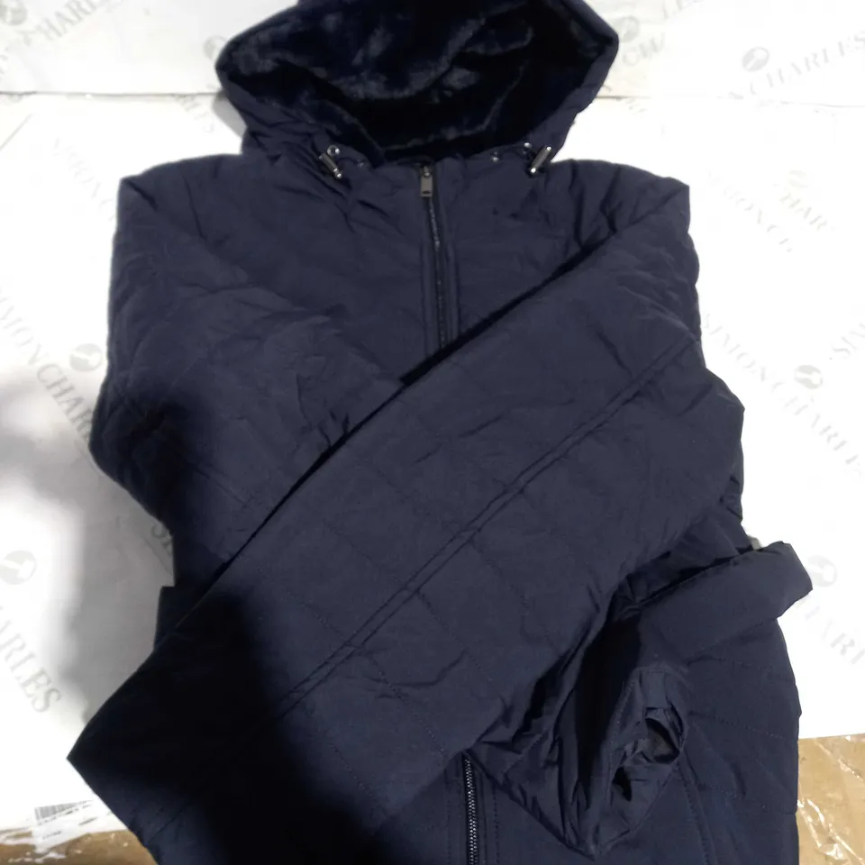 CENTIGRADE MID LENGTH COAT NAVY SIZE XL