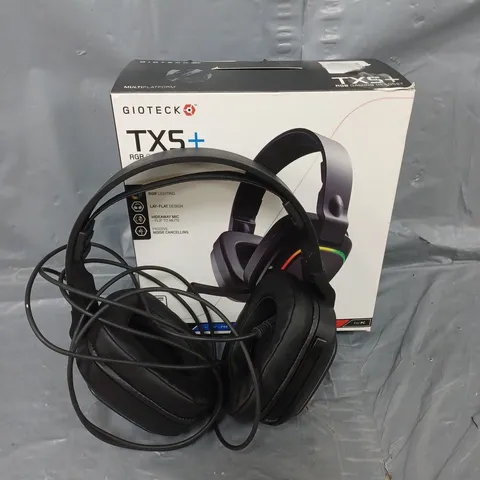 BOXED GIOTECK TX5+ GAMING HEADSET 