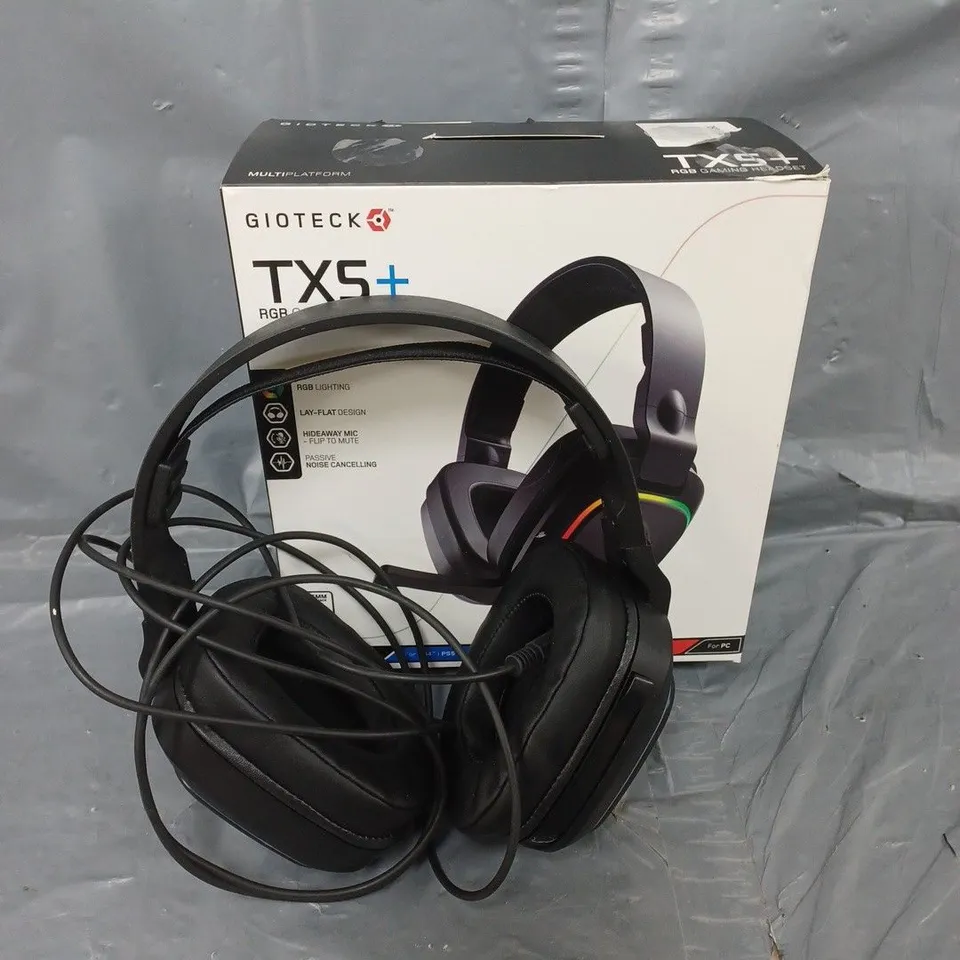 BOXED GIOTECK TX5+ GAMING HEADSET 