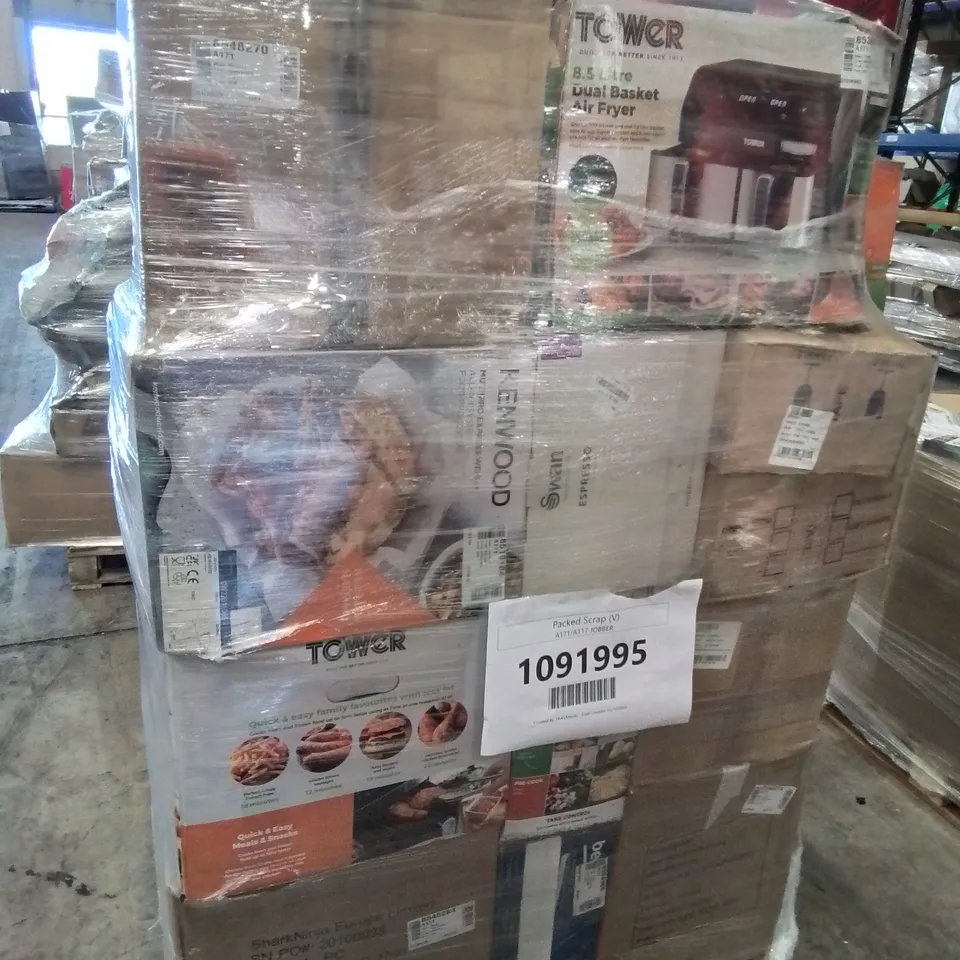 PALLET OF APPROXIMATELY 29 UNPROCESSED RAW RETURN HOUSEHOLD AND ELECTRICAL GOODS TO INCLUDE;