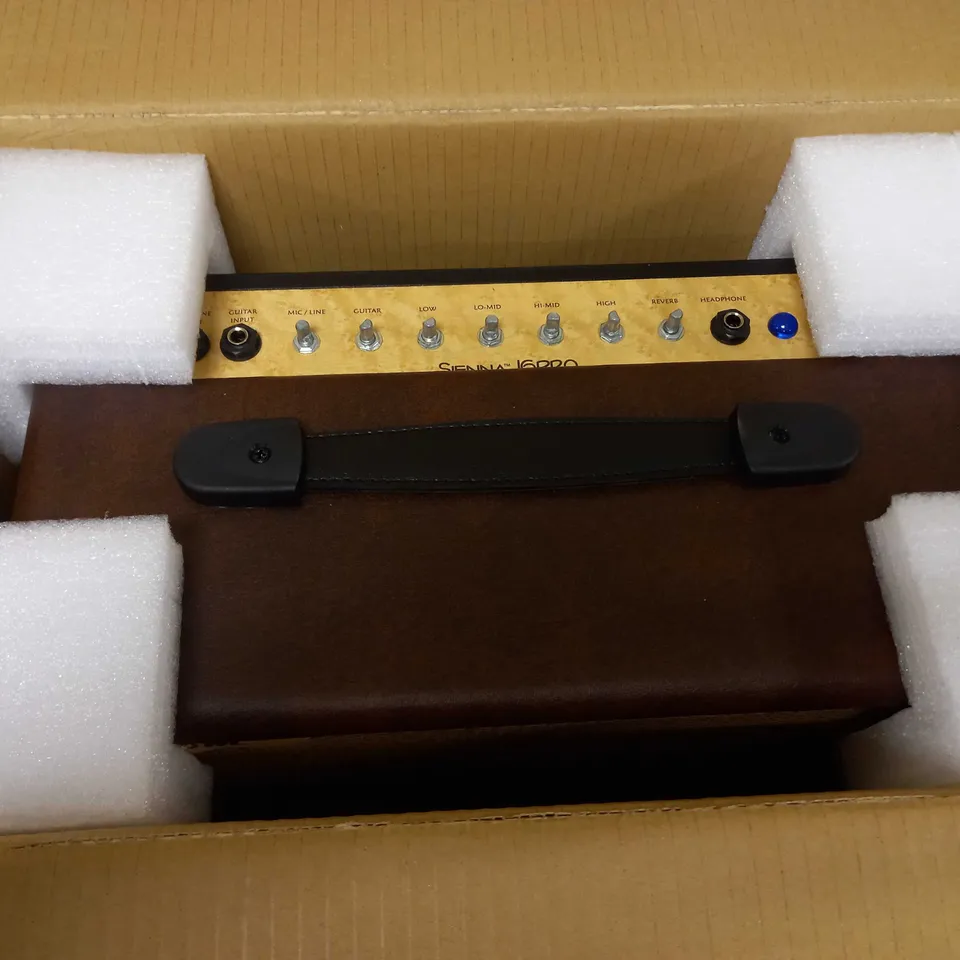 SIENNA 16PRO ACOUSTIC GUITAR AMPLIFIER