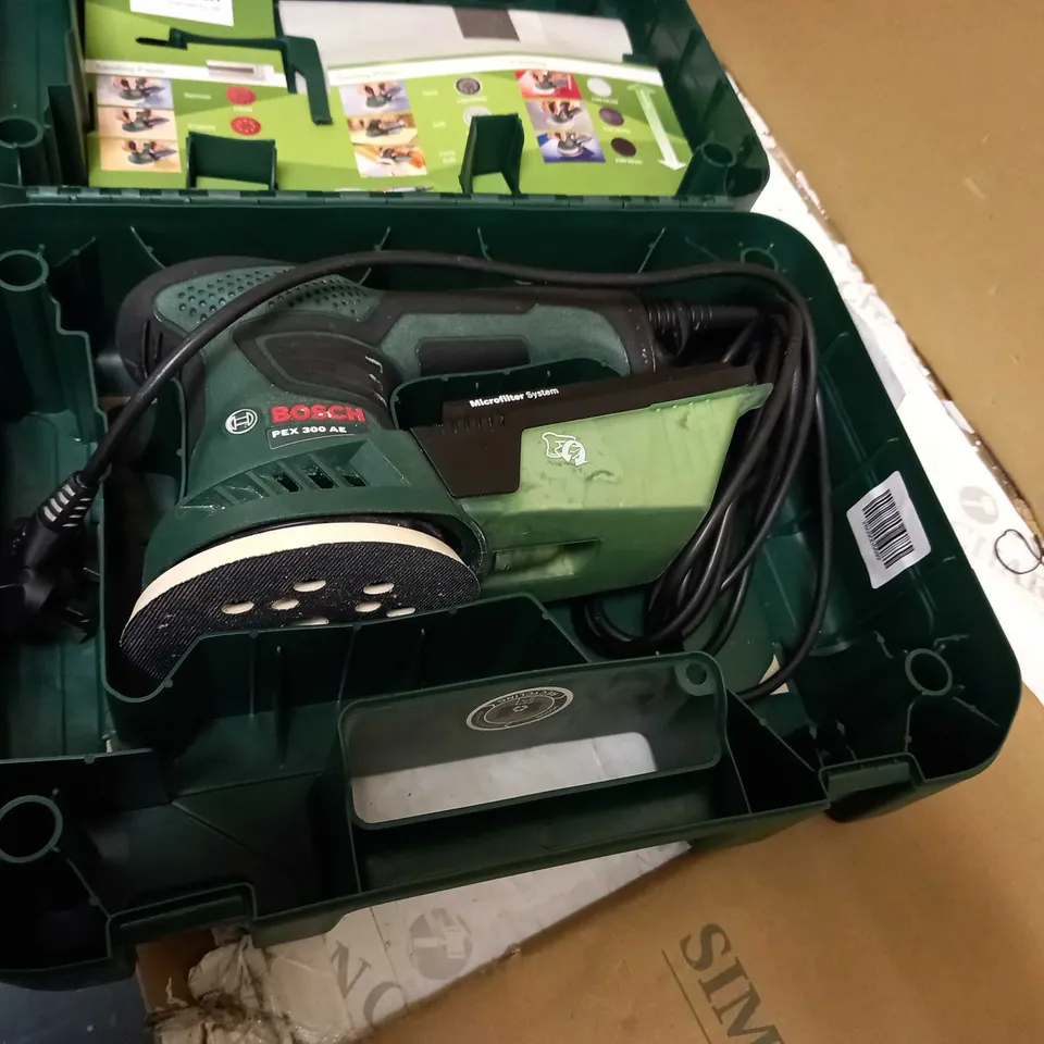 BOSCH PEX 300 AE RANDOM ORBIT SANDER