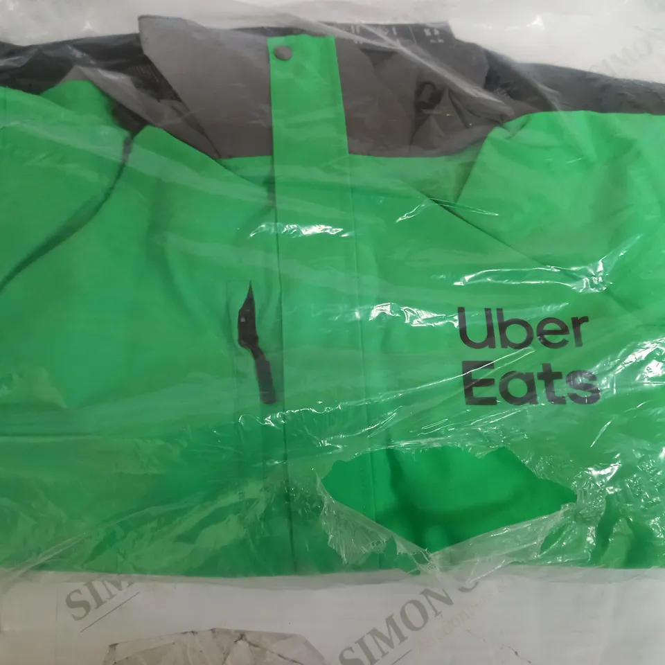 SEALED UBER EATS HEAVY PADDED COAT - MEDIUM