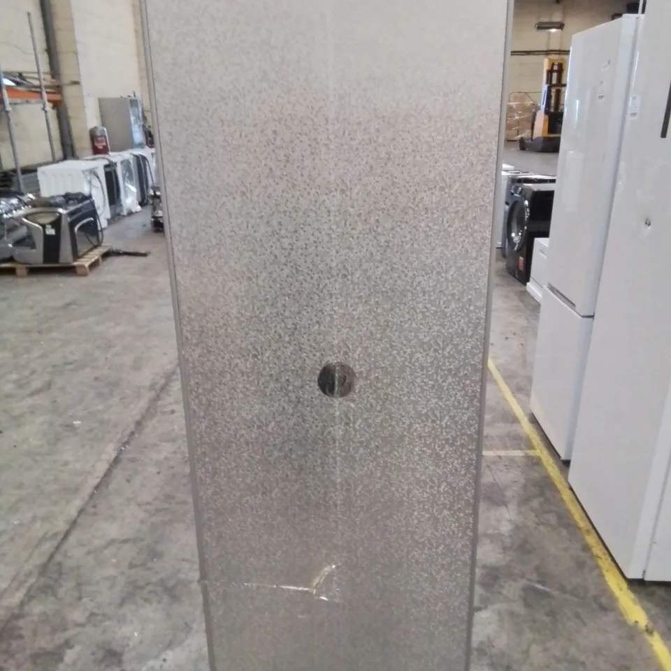 BOXED HOOVER FREESTANDING REFRIGERATOR 55CM WIDE 172CM HIGH IN SILVER