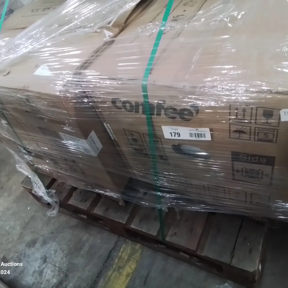 PALLET OF APPROXIMATELY 4 UNPROCESSED RAW RETURN WHITE GOODS TO INCLUDE;