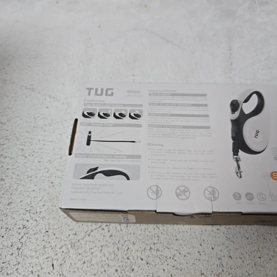 TUG 360° TANGLE-FREE DOG LEASH – BOXED