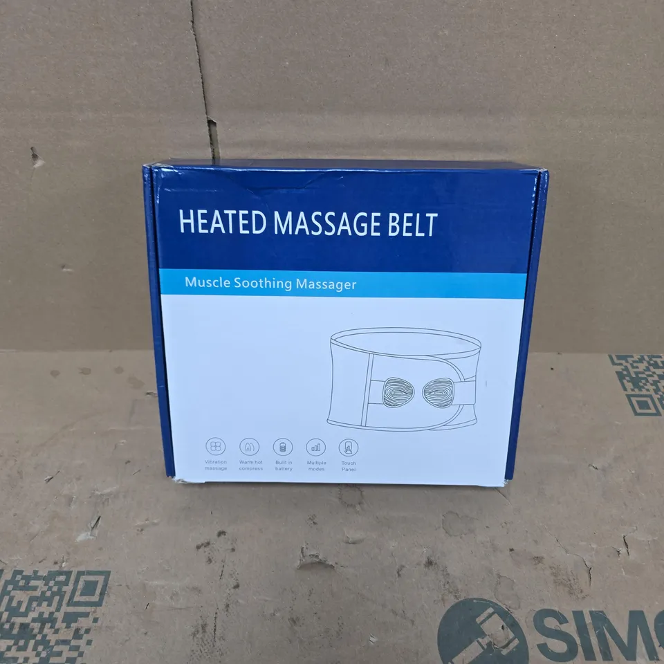 BOXED HEATED MASSAGE BELT